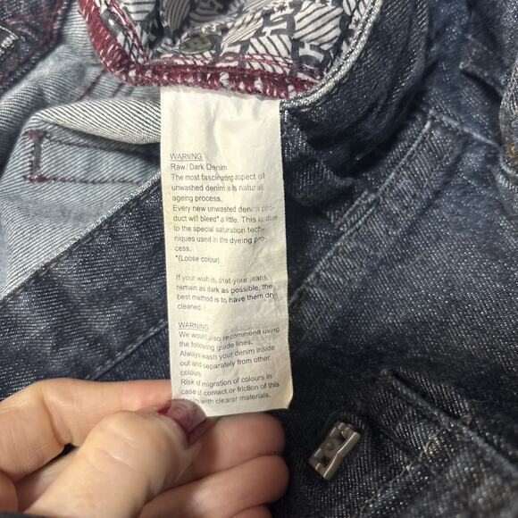 DC Men's 29X32 Westwood Straight Fit Dark Wash Jeans Classic Urban Streetwear - Picture 6 of 11